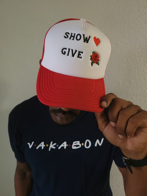 Show Love Give Flowers Trucker Hat